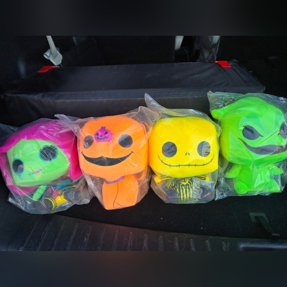 Funko Orange and Yellow Stuffed Animals